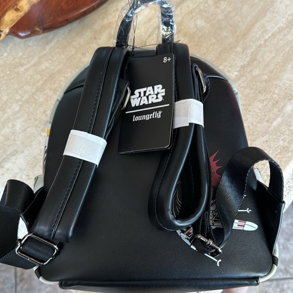 Rare Star Wars X-Wing Luke Skywalker Rebel Alliance Loungefly backpack NWT - Picture 6 of 12